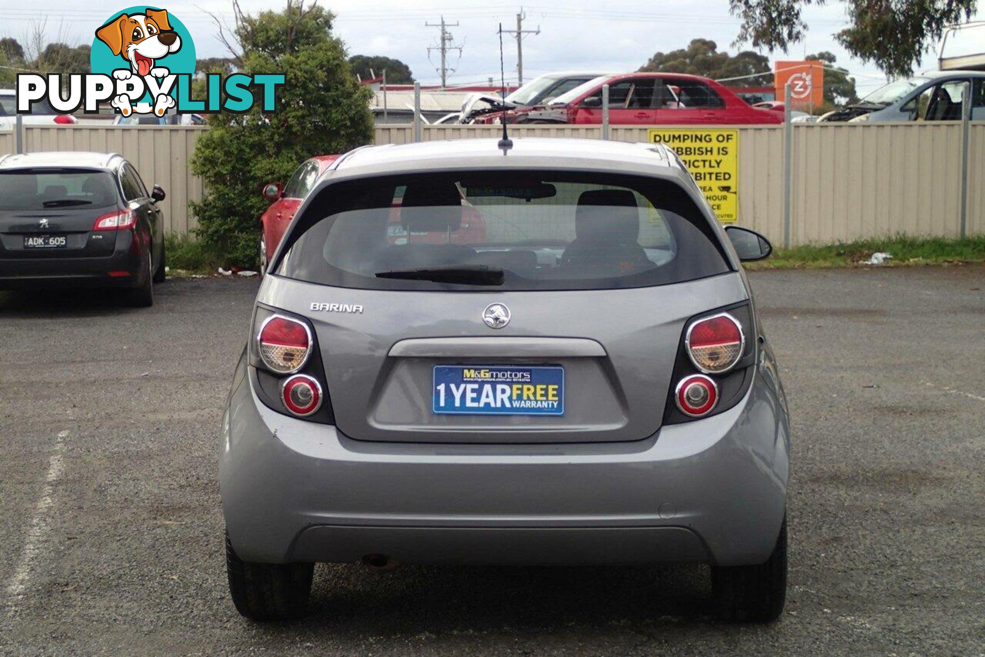 2012 HOLDEN BARINA  TM HATCH, 5 DOORS, 5 SEATS