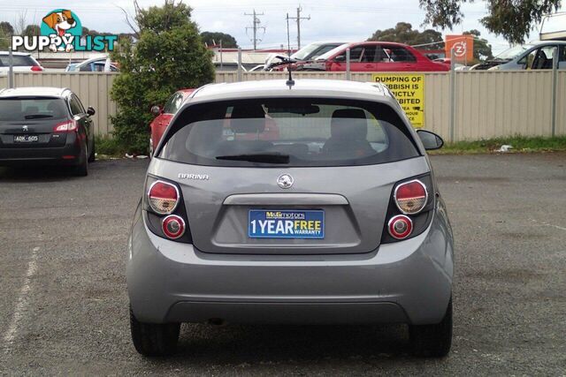 2012 HOLDEN BARINA  TM HATCH, 5 DOORS, 5 SEATS