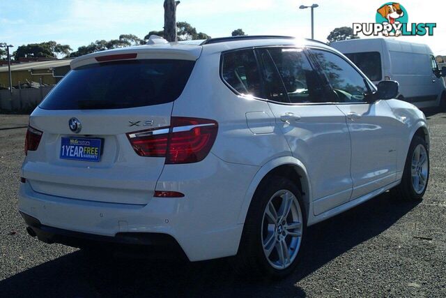 2011 BMW X3 XDRIVE 20D F25 SUV, 4 DOORS, 5 SEATS