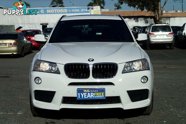 2011 BMW X3 XDRIVE 20D F25 SUV, 4 DOORS, 5 SEATS