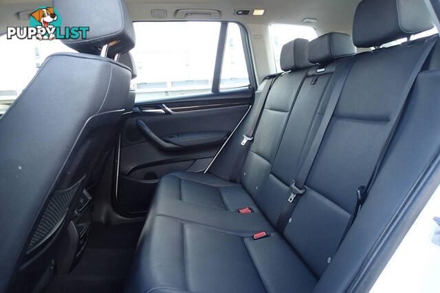 2016 BMW X3 XDRIVE 20D F25 MY17 SUV, 4 DOORS, 5 SEATS