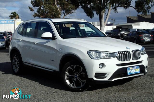 2016 BMW X3 XDRIVE 20D F25 MY17 SUV, 4 DOORS, 5 SEATS