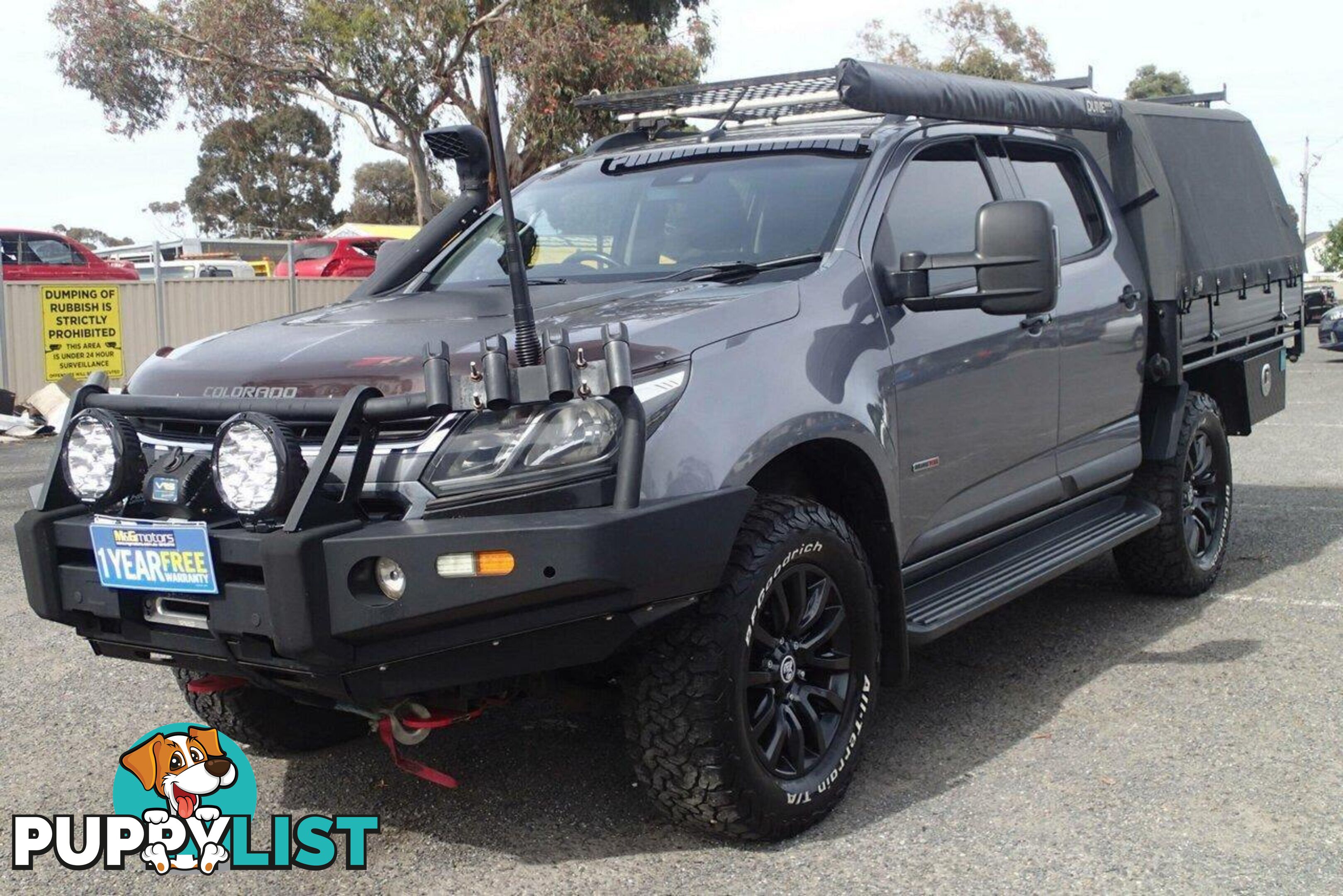 2016 HOLDEN COLORADO Z71 (4X4) RG MY17 UTE TRAY, 4 DOORS, 5 SEATS