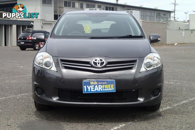 2010 TOYOTA COROLLA ASCENT ZRE152R MY11 HATCH, 5 DOORS, 5 SEATS