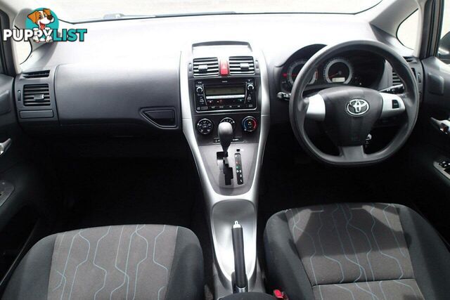 2010 TOYOTA COROLLA ASCENT ZRE152R MY11 HATCH, 5 DOORS, 5 SEATS