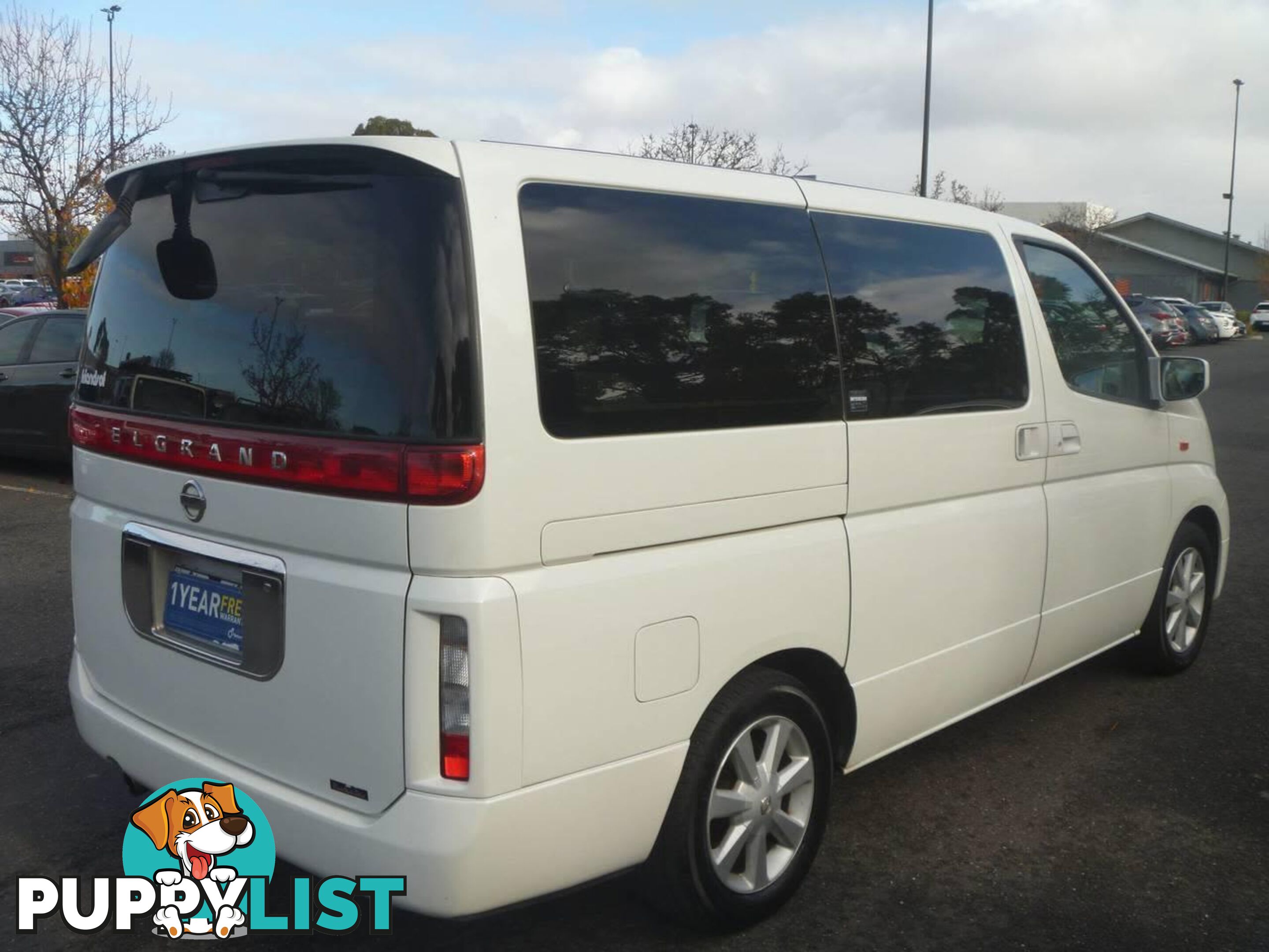 2002 NISSAN EL GRANDE 8 SEAT RIDER  -