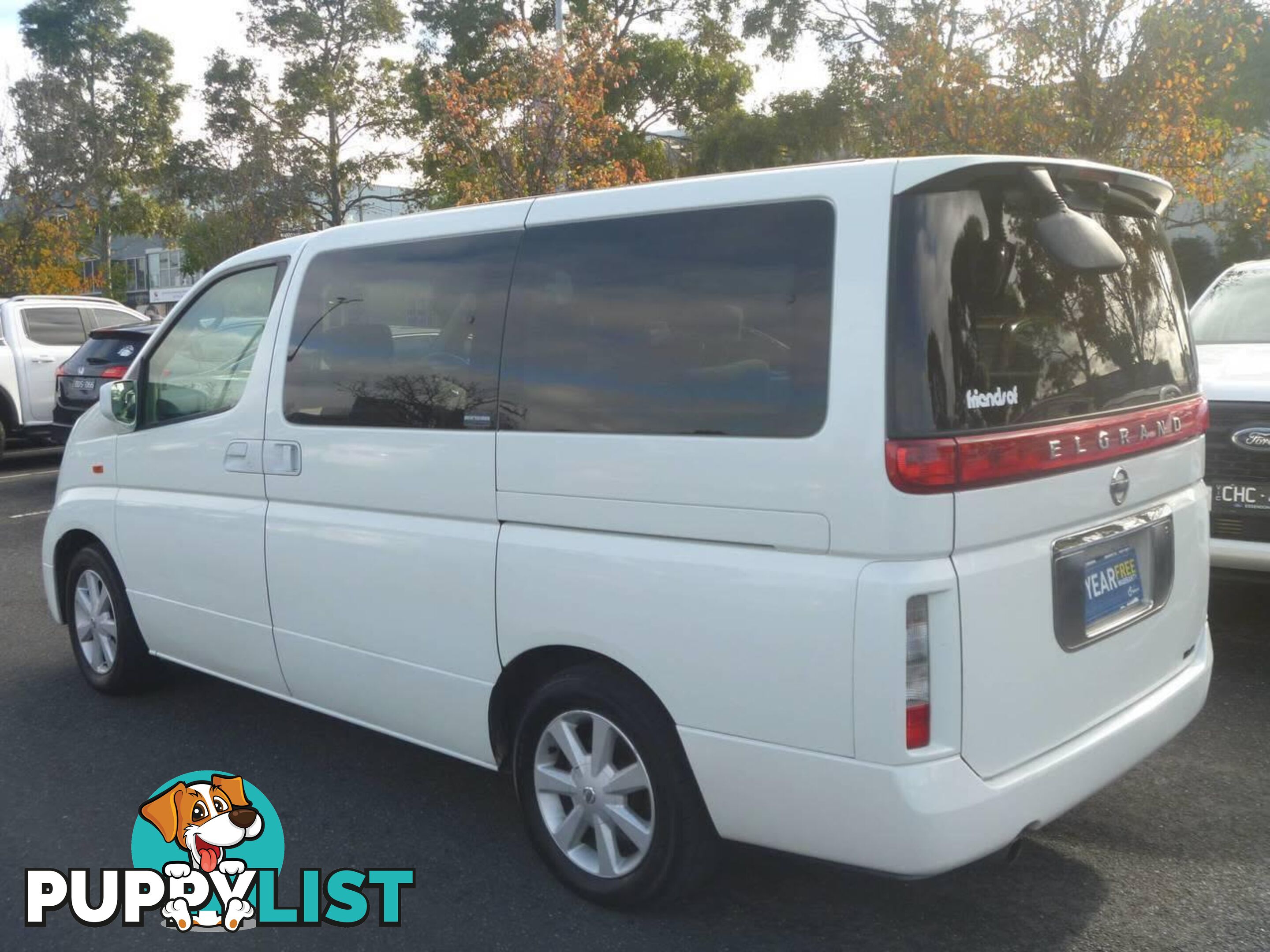 2002 NISSAN EL GRANDE 8 SEAT RIDER  -