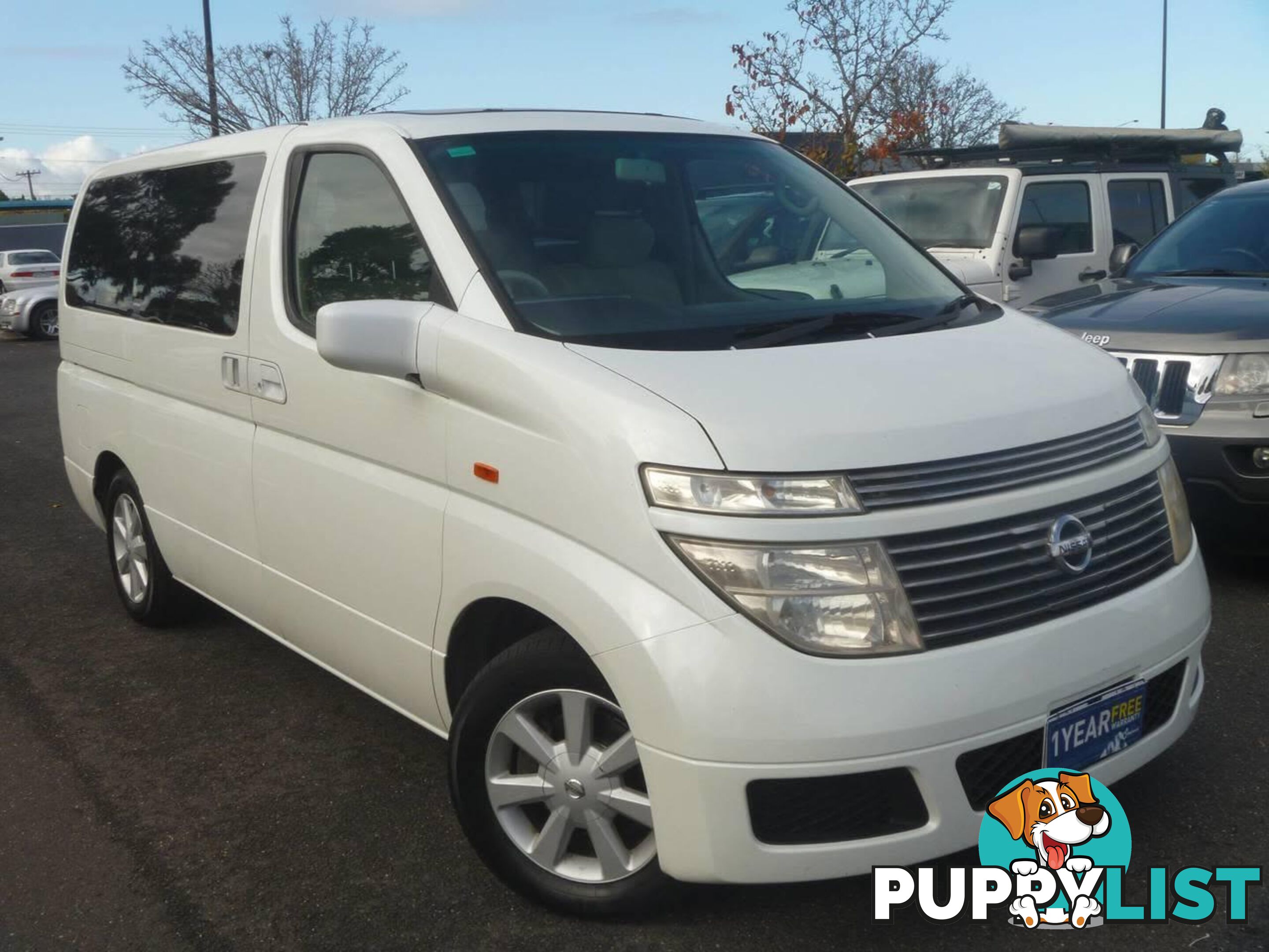 2002 NISSAN EL GRANDE 8 SEAT RIDER  -