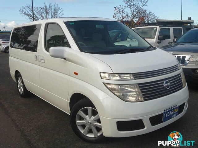 2002 NISSAN EL GRANDE 8 SEAT RIDER  -