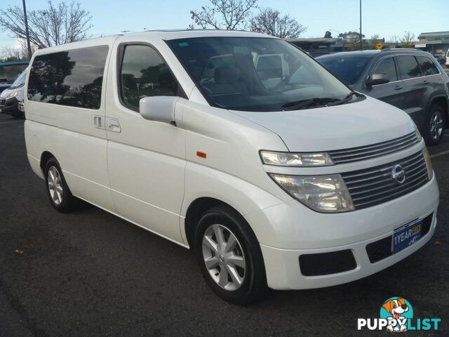 2002 NISSAN EL GRANDE 8 SEAT RIDER  -