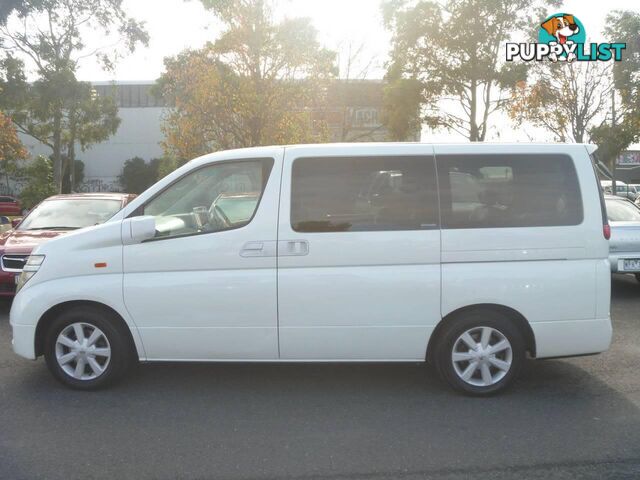 2002 NISSAN EL GRANDE 8 SEAT RIDER  -