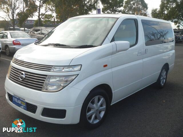 2002 NISSAN EL GRANDE 8 SEAT RIDER  -