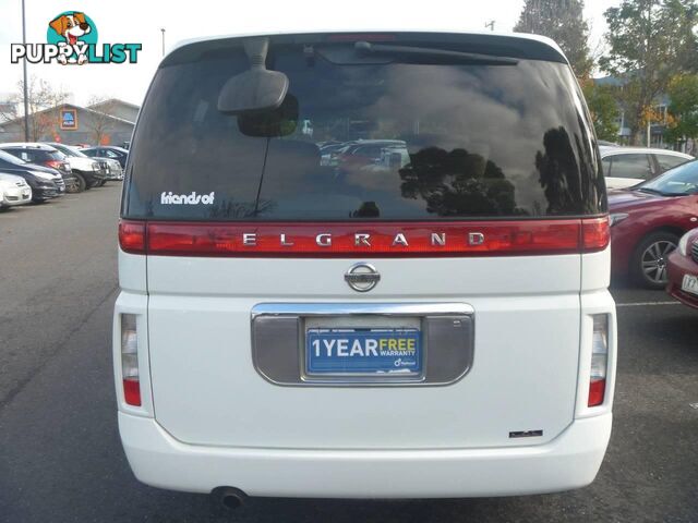 2002 NISSAN EL GRANDE 8 SEAT RIDER  -