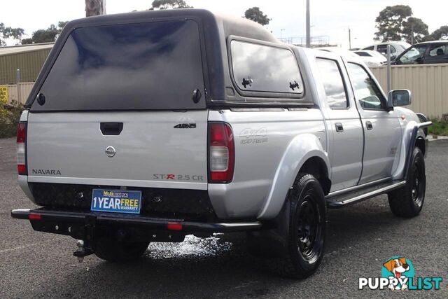 2012 NISSAN NAVARA ST-R (4X4) D22 SERIES 5 UTE TRAY, 4 DOORS, 5 SEATS