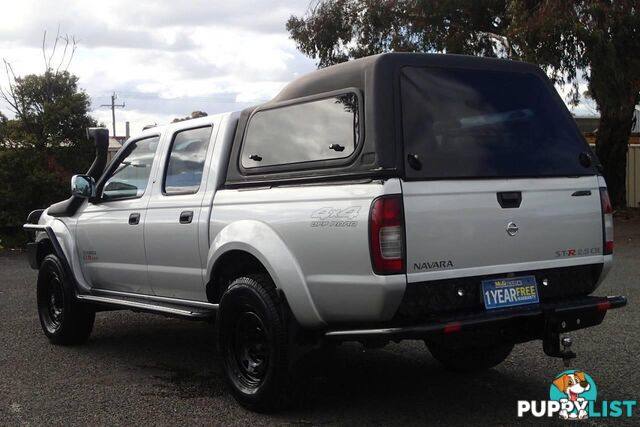 2012 NISSAN NAVARA ST-R (4X4) D22 SERIES 5 UTE TRAY, 4 DOORS, 5 SEATS
