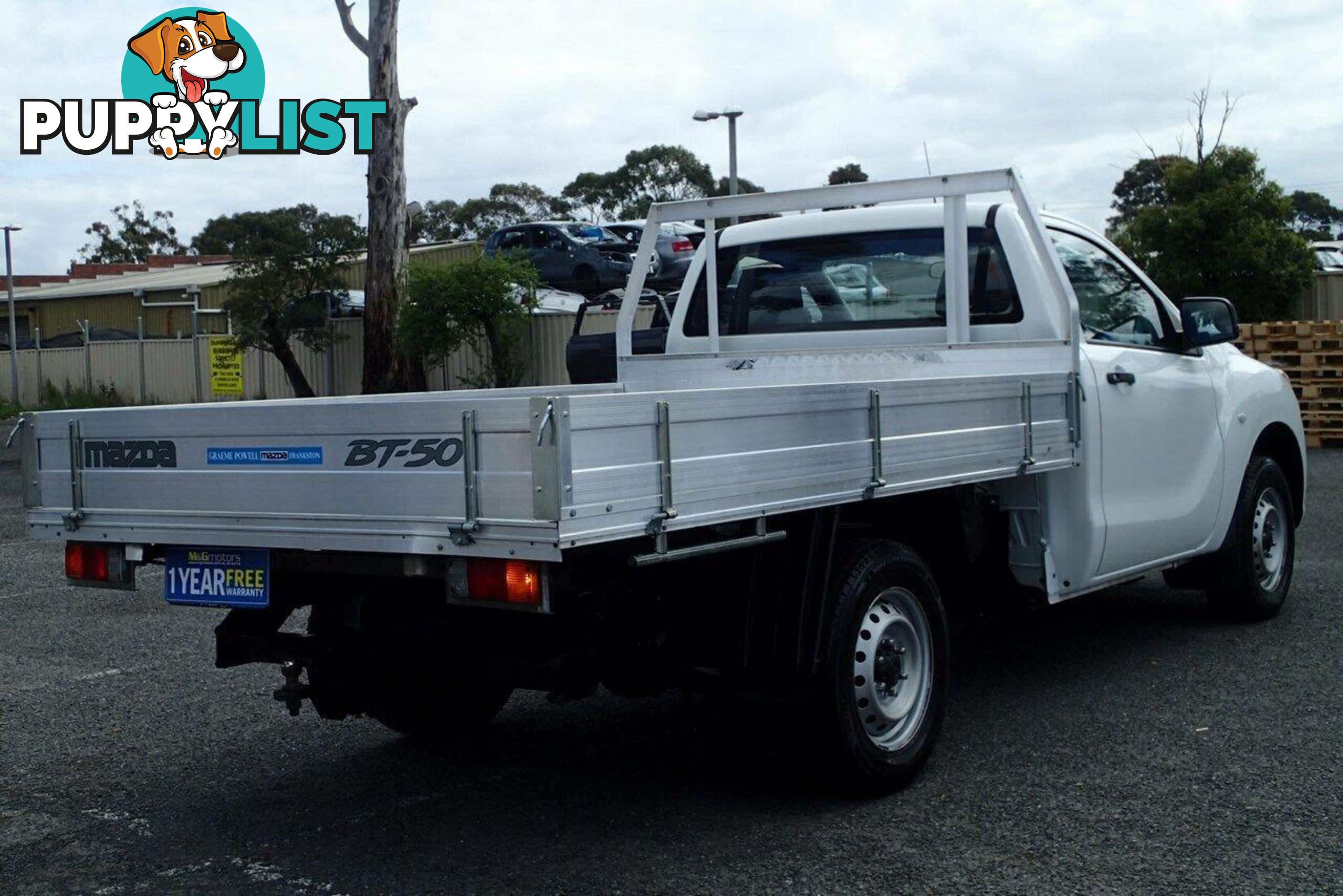 2015 MAZDA BT-50 XT (4X2) MY13 UTE TRAY, 2 DOORS, 3 SEATS