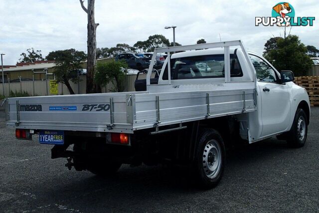 2015 MAZDA BT-50 XT (4X2) MY13 UTE TRAY, 2 DOORS, 3 SEATS