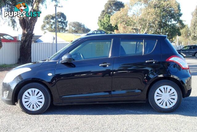 2013 SUZUKI SWIFT GL FZ MY13 HATCH, 5 DOORS, 5 SEATS