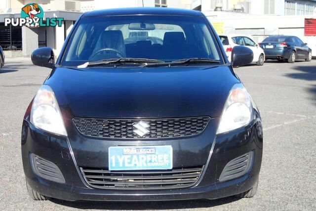 2013 SUZUKI SWIFT GL FZ MY13 HATCH, 5 DOORS, 5 SEATS