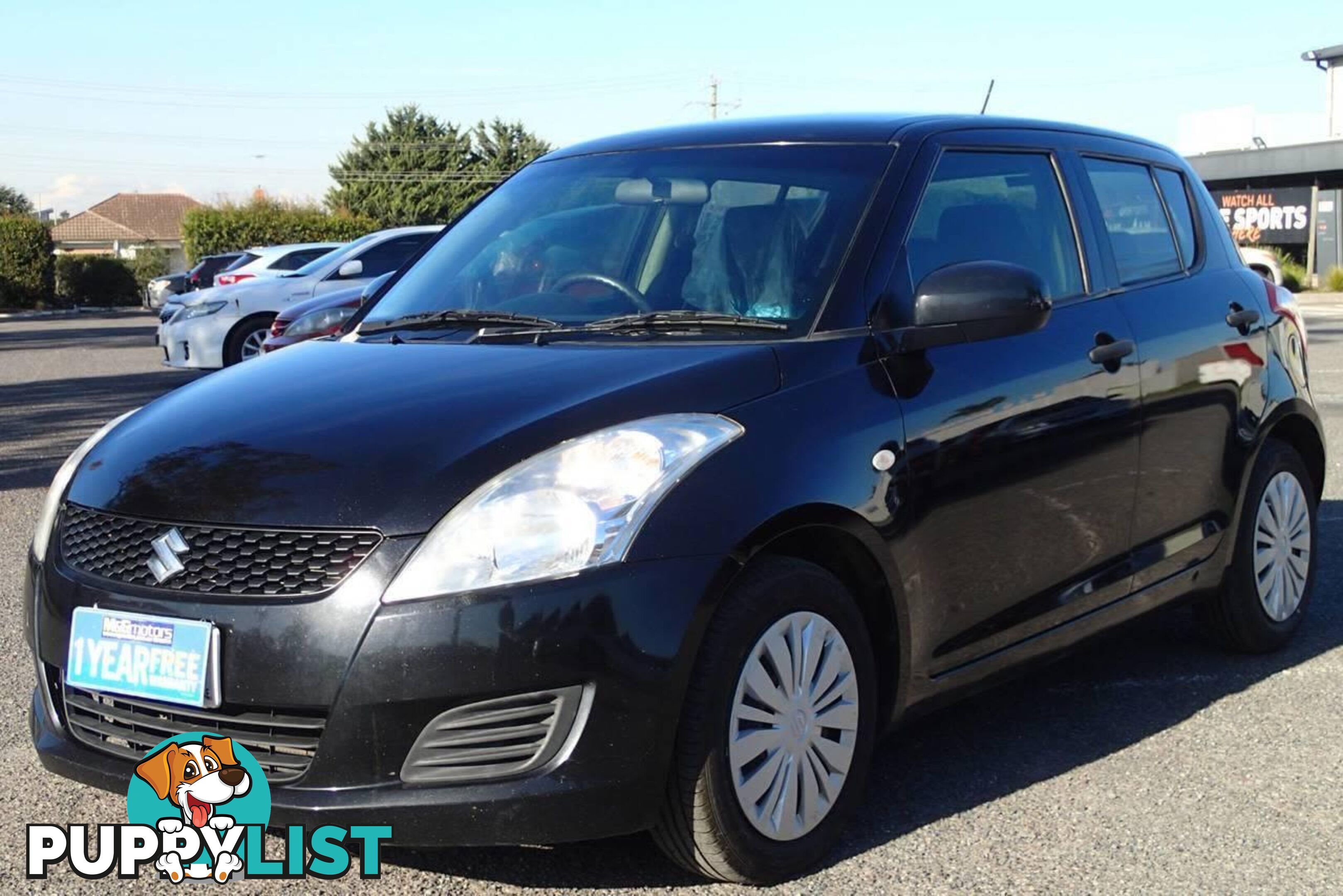 2013 SUZUKI SWIFT GL FZ MY13 HATCH, 5 DOORS, 5 SEATS