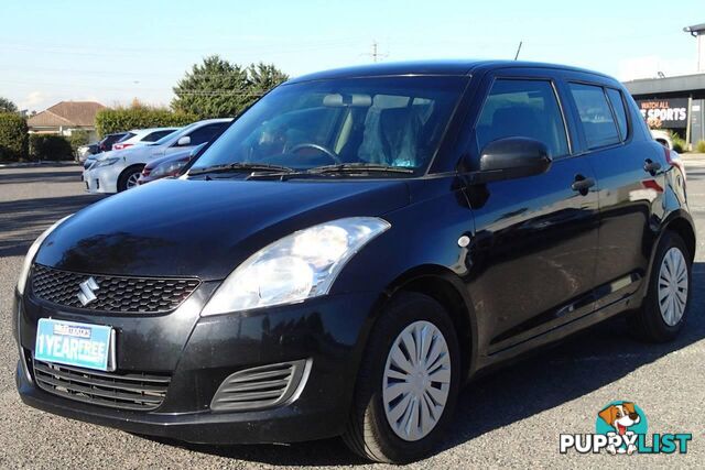 2013 SUZUKI SWIFT GL FZ MY13 HATCH, 5 DOORS, 5 SEATS