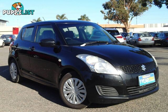 2013 SUZUKI SWIFT GL FZ MY13 HATCH, 5 DOORS, 5 SEATS