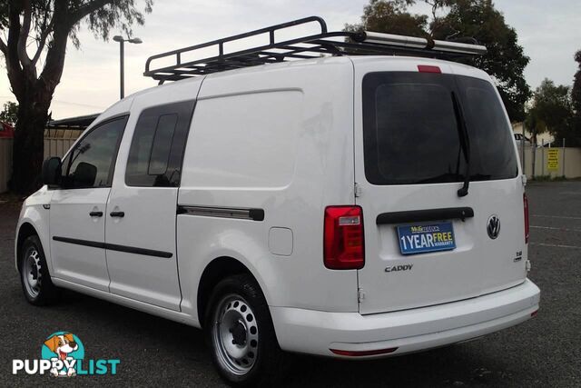 2016 VOLKSWAGEN CADDY MAXI CREWVAN TSI220 2K MY16 COMMERCIAL, 4 DOORS, 5 SEATS