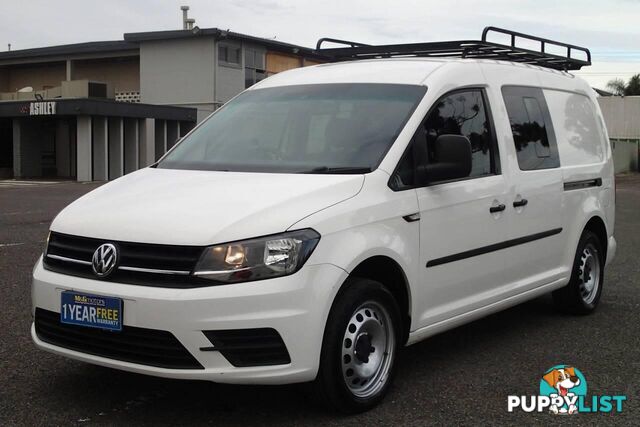 2016 VOLKSWAGEN CADDY MAXI CREWVAN TSI220 2K MY16 COMMERCIAL, 4 DOORS, 5 SEATS