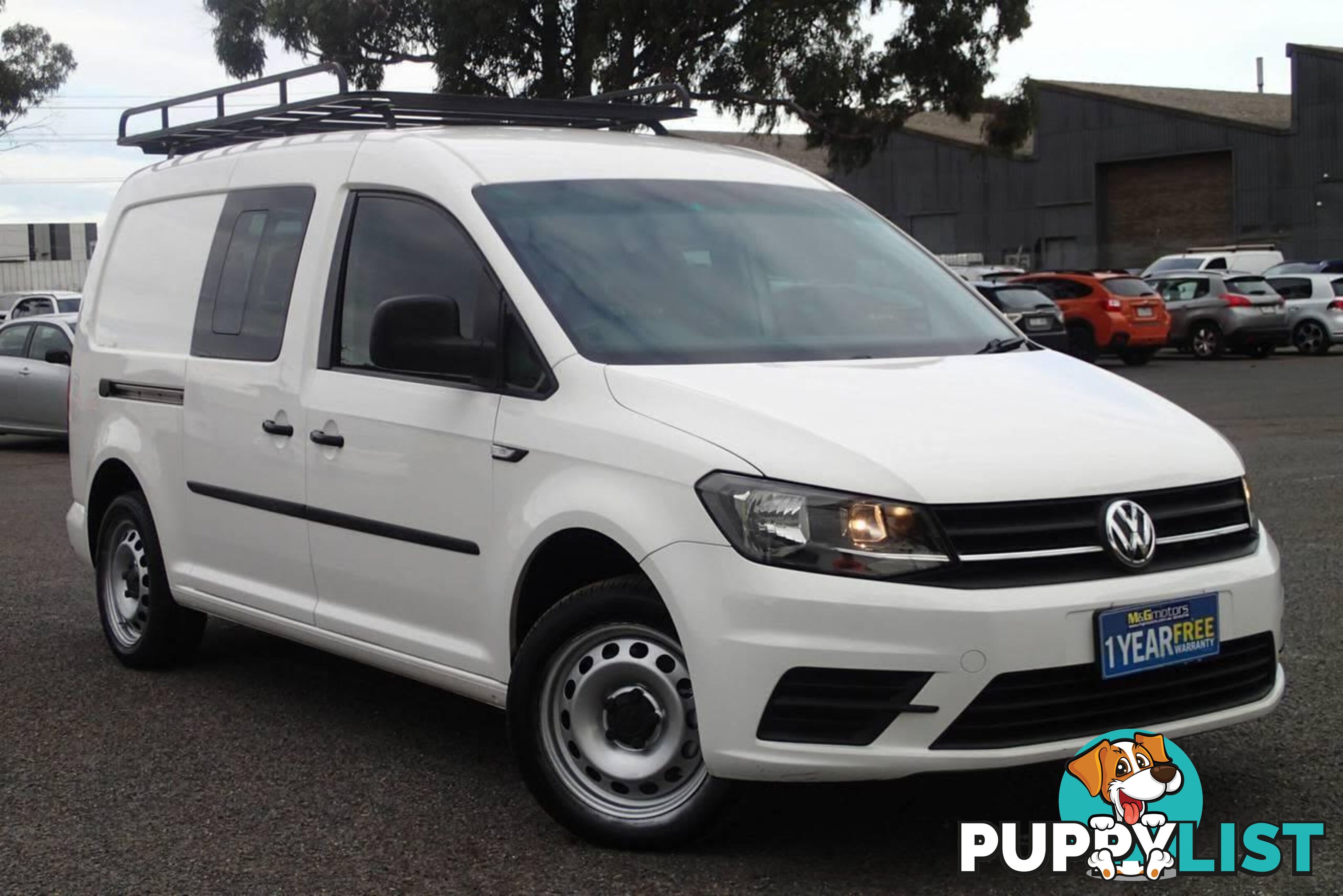2016 VOLKSWAGEN CADDY MAXI CREWVAN TSI220 2K MY16 COMMERCIAL, 4 DOORS, 5 SEATS