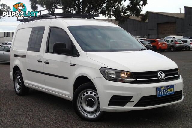2016 VOLKSWAGEN CADDY MAXI CREWVAN TSI220 2K MY16 COMMERCIAL, 4 DOORS, 5 SEATS