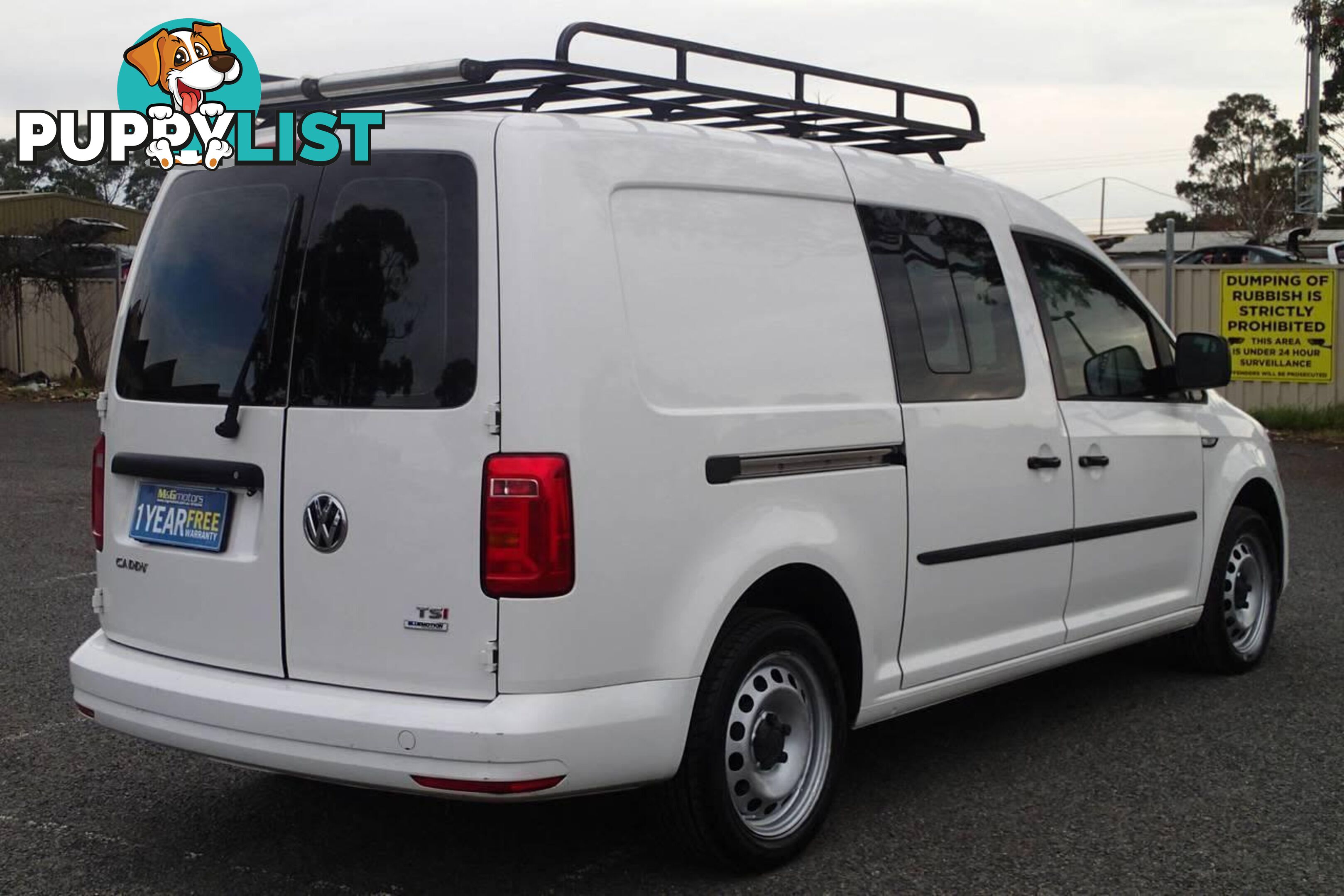 2016 VOLKSWAGEN CADDY MAXI CREWVAN TSI220 2K MY16 COMMERCIAL, 4 DOORS, 5 SEATS