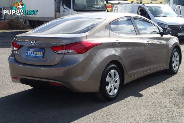 2012 HYUNDAI ELANTRA ACTIVE MD SEDAN, 4 DOORS, 5 SEATS