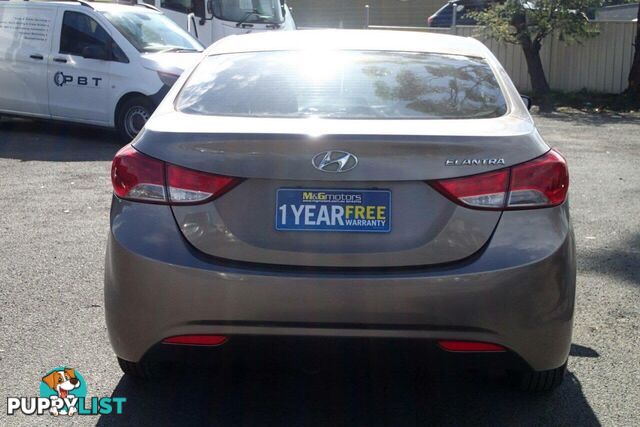 2012 HYUNDAI ELANTRA ACTIVE MD SEDAN, 4 DOORS, 5 SEATS