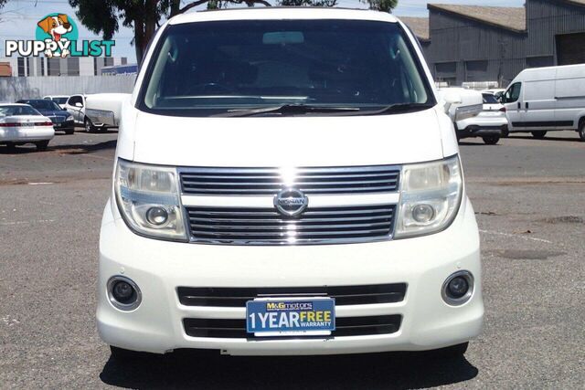 2008 NISSAN ELGRAND HIGHWAYSTAR  -