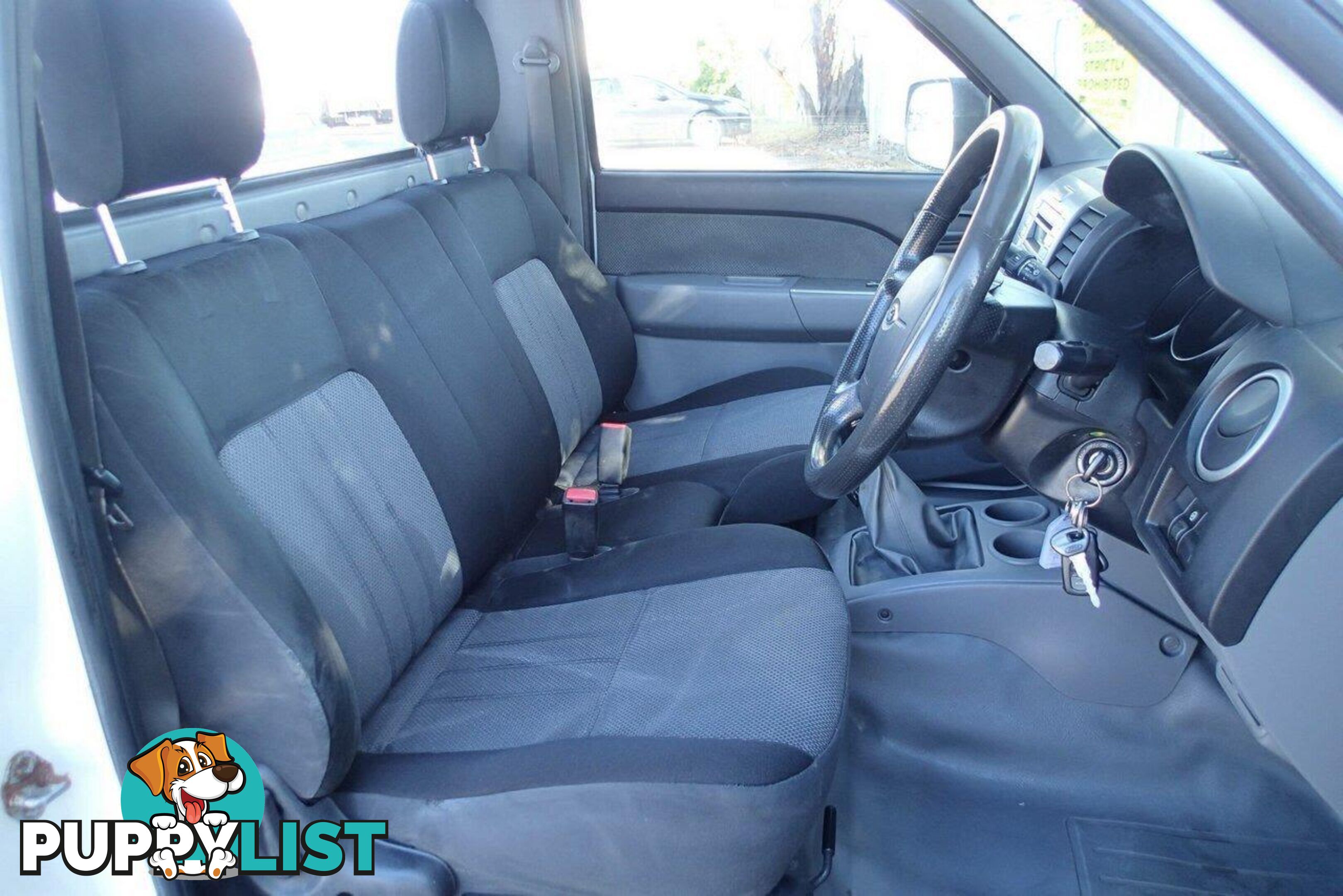 2008 FORD RANGER XL (4X2) PJ 07 UPGRADE UTE TRAY, 2 DOORS, 2 SEATS