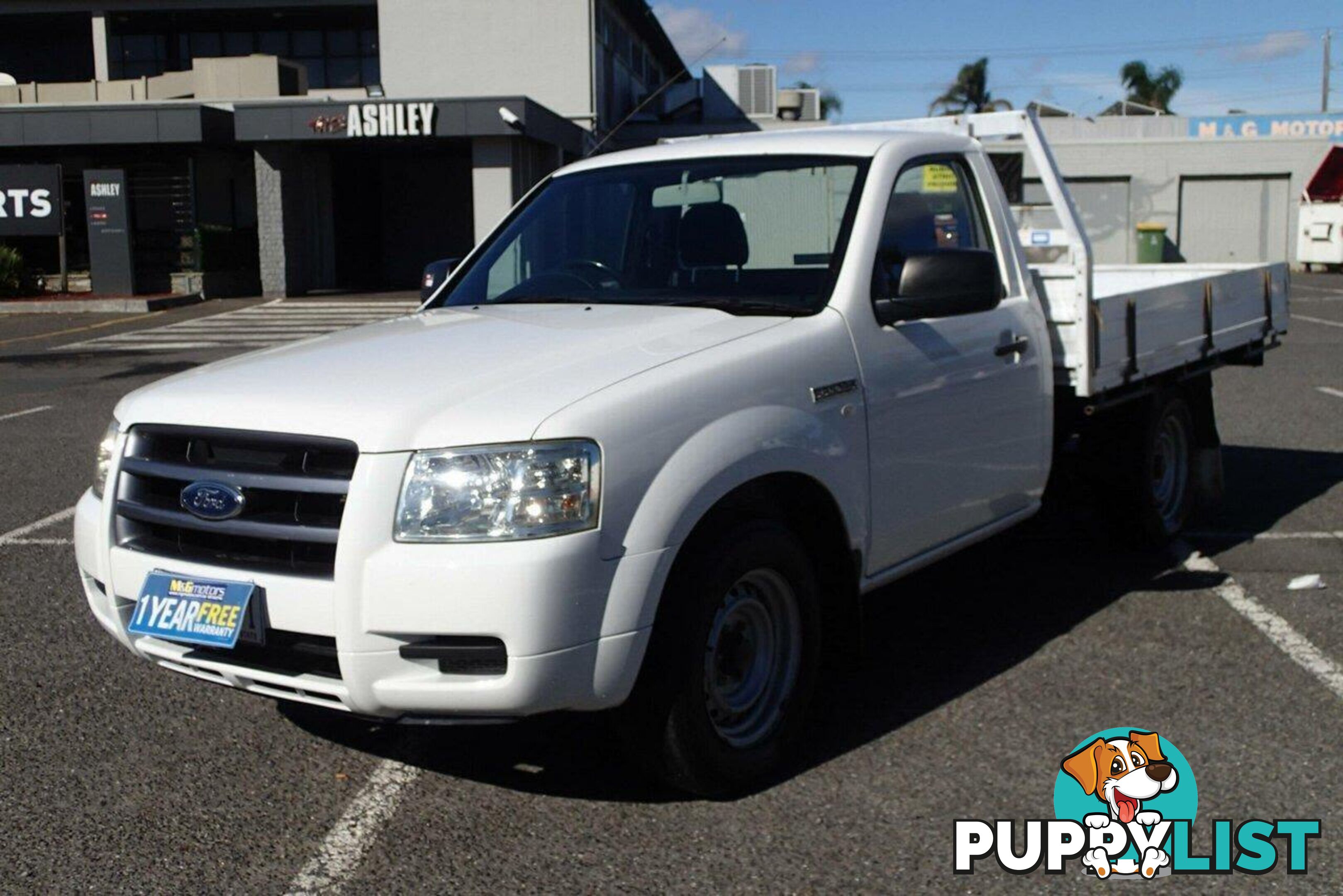 2008 FORD RANGER XL (4X2) PJ 07 UPGRADE UTE TRAY, 2 DOORS, 2 SEATS