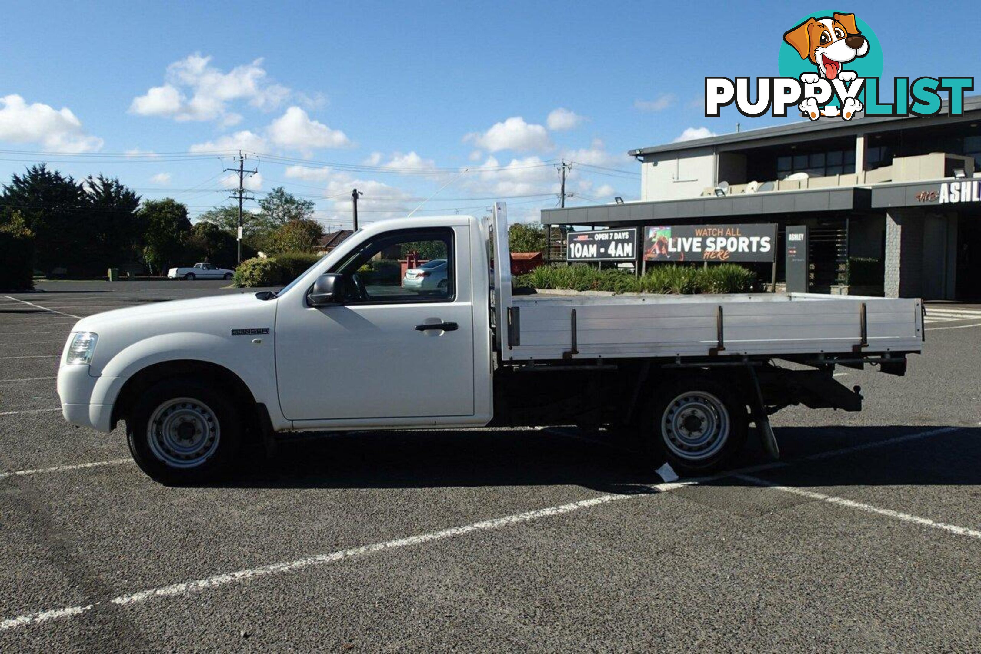 2008 FORD RANGER XL (4X2) PJ 07 UPGRADE UTE TRAY, 2 DOORS, 2 SEATS