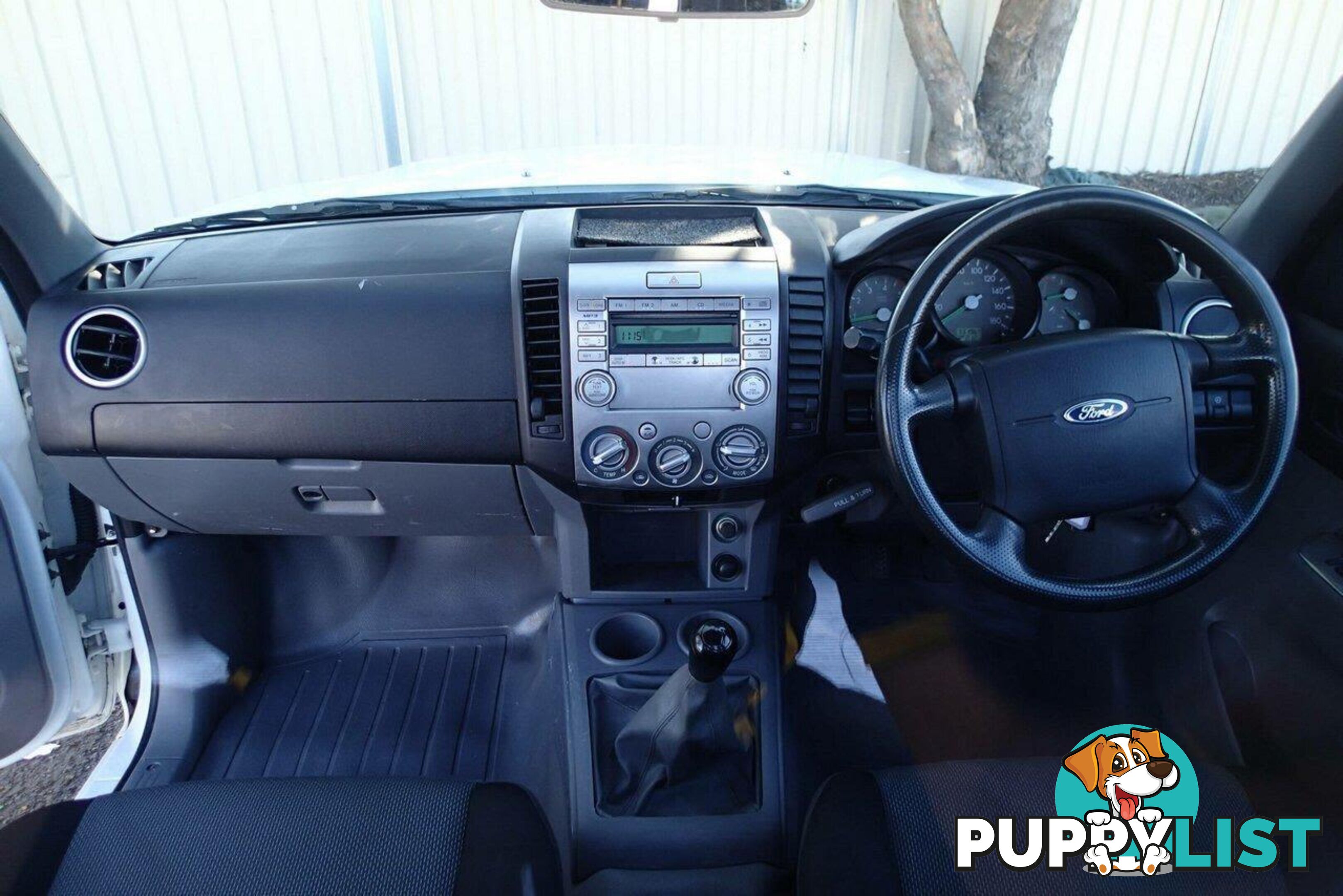 2008 FORD RANGER XL (4X2) PJ 07 UPGRADE UTE TRAY, 2 DOORS, 2 SEATS