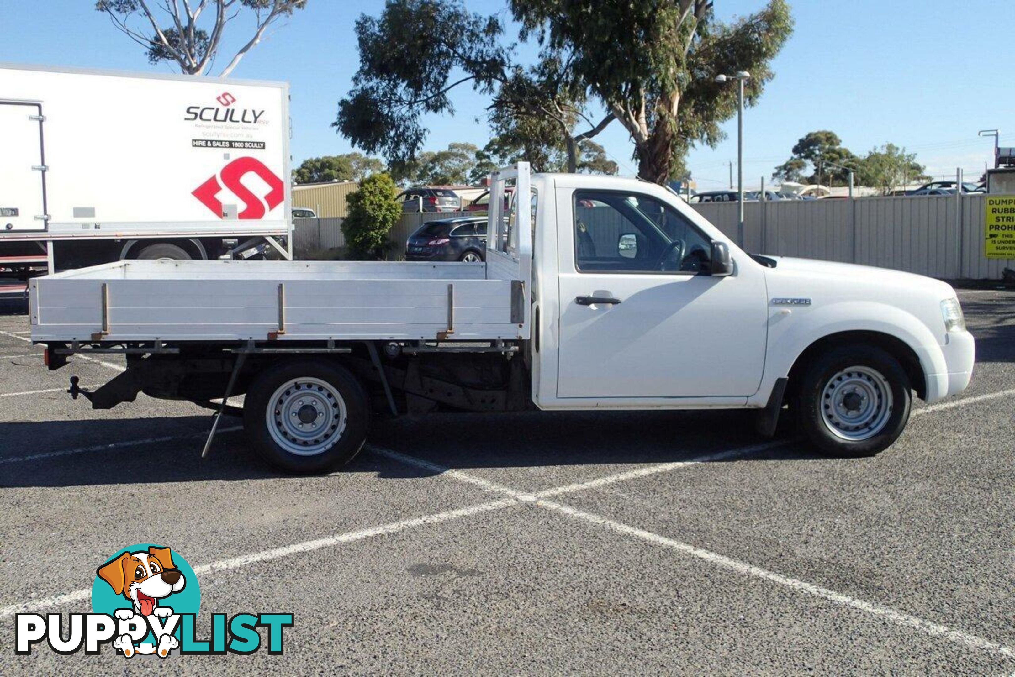 2008 FORD RANGER XL (4X2) PJ 07 UPGRADE UTE TRAY, 2 DOORS, 2 SEATS