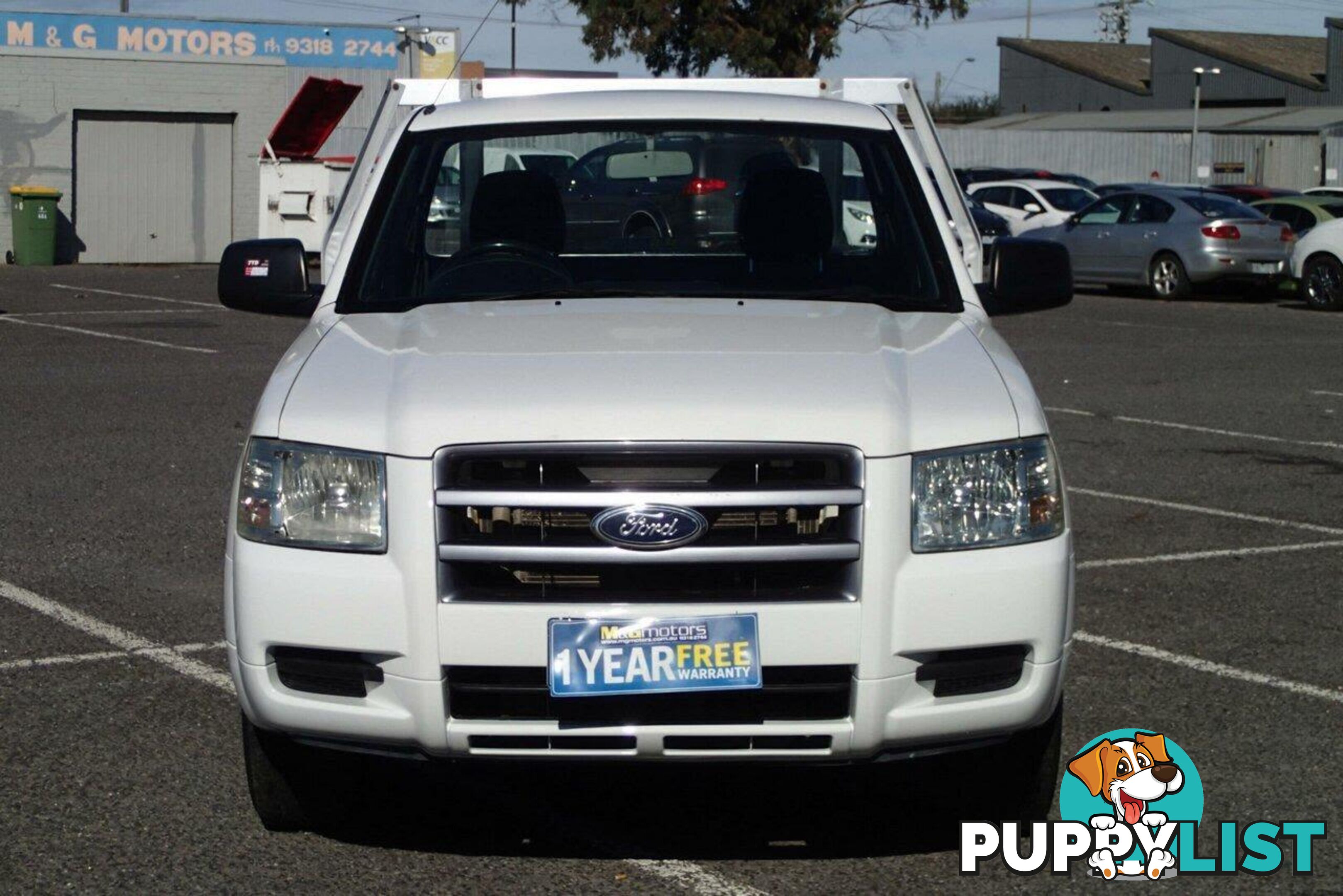 2008 FORD RANGER XL (4X2) PJ 07 UPGRADE UTE TRAY, 2 DOORS, 2 SEATS