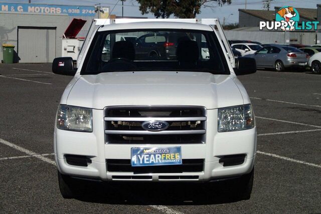 2008 FORD RANGER XL (4X2) PJ 07 UPGRADE UTE TRAY, 2 DOORS, 2 SEATS