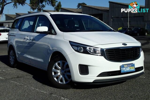 2018 KIA CARNIVAL S YP MY18 WAGON, 4 DOORS, 8 SEATS