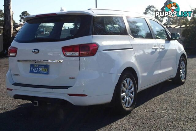 2018 KIA CARNIVAL S YP MY18 WAGON, 4 DOORS, 8 SEATS