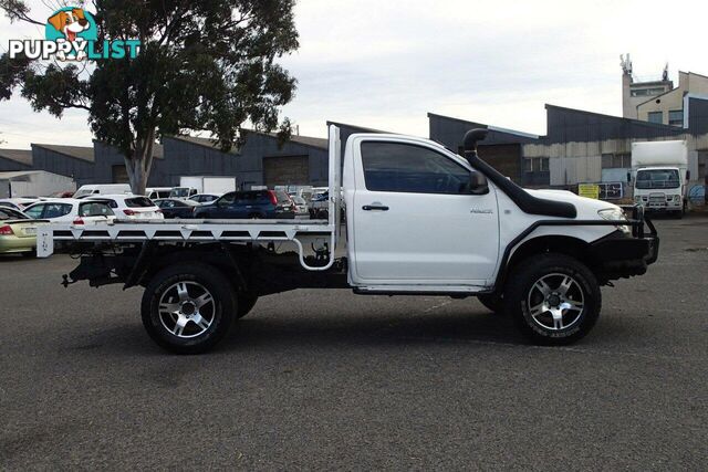 2009 TOYOTA HILUX SR (4X4) KUN26R 08 UPGRADE UTE TRAY, 2 DOORS, 3 SEATS