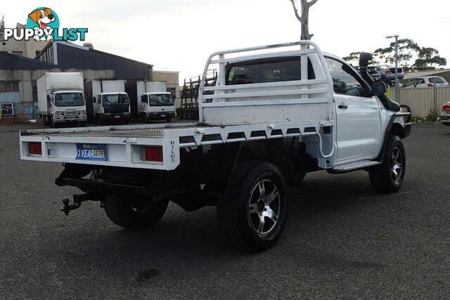 2009 TOYOTA HILUX SR (4X4) KUN26R 08 UPGRADE UTE TRAY, 2 DOORS, 3 SEATS