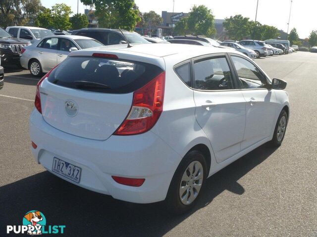 2016 HYUNDAI ACCENT ACTIVE RB4 MY16 HATCH, 5 DOORS, 5 SEATS