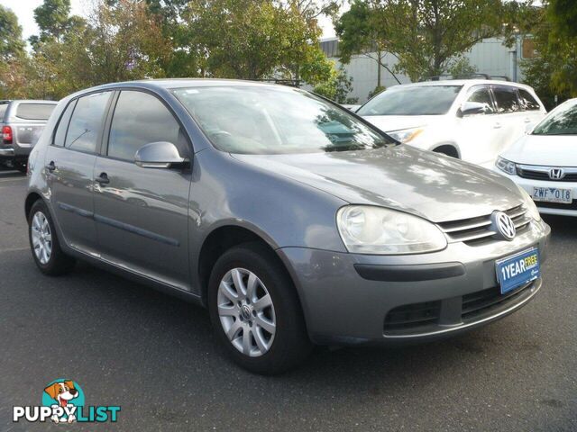 2005 VOLKSWAGEN GOLF 2.0 FSI COMFORTLINE 1K HATCH, 5 DOORS, 5 SEATS
