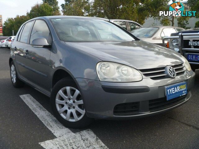 2005 VOLKSWAGEN GOLF 2.0 FSI COMFORTLINE 1K HATCH, 5 DOORS, 5 SEATS