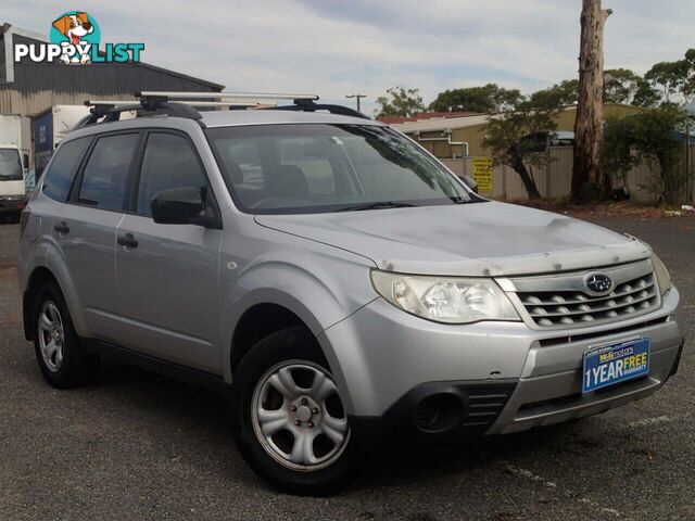 2011 SUBARU FORESTER X MY12 SUV, 4 DOORS, 5 SEATS