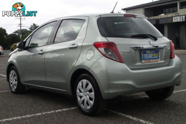 2012 TOYOTA YARIS YRS NCP131R HATCH, 5 DOORS, 5 SEATS